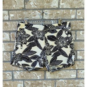 J Crew Polynesian Floral Shorts
